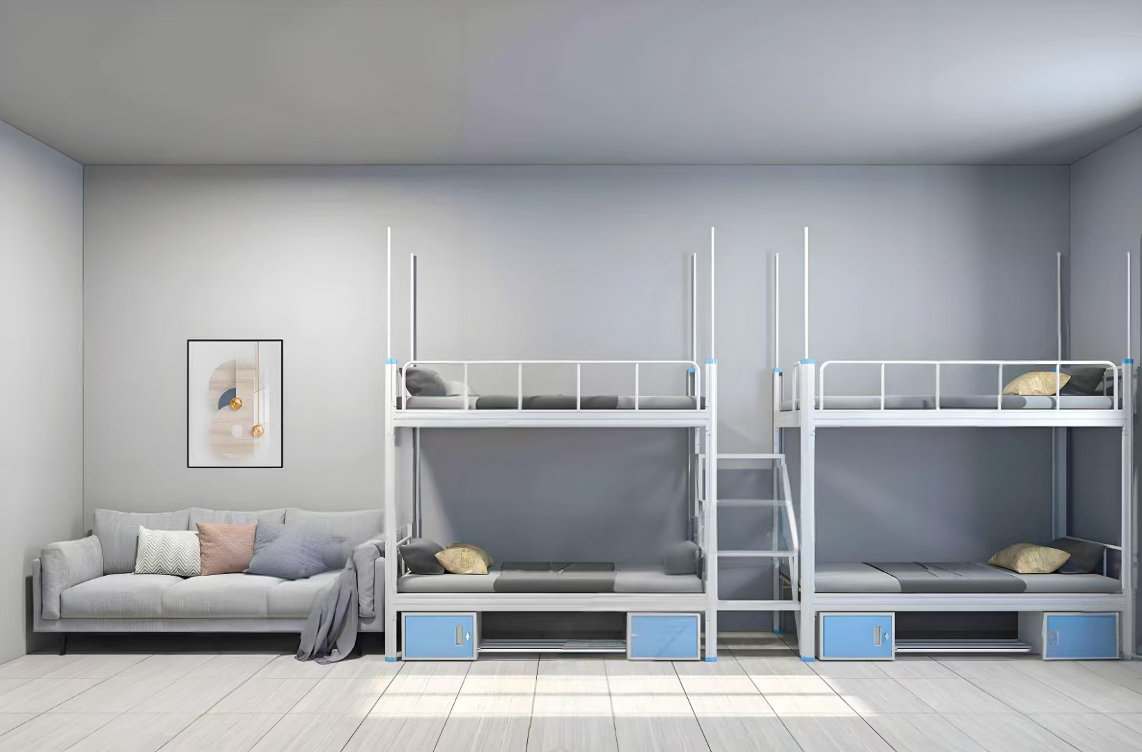 公寓出租房選擇雙層鐵床好還是木質床好？